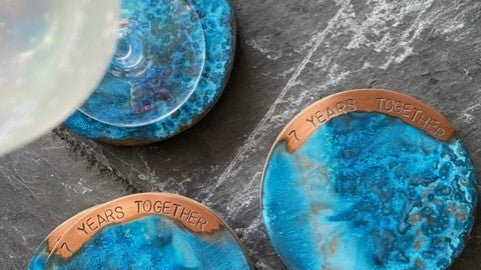 Seven Year, Copper Wedding Anniversary Gifts