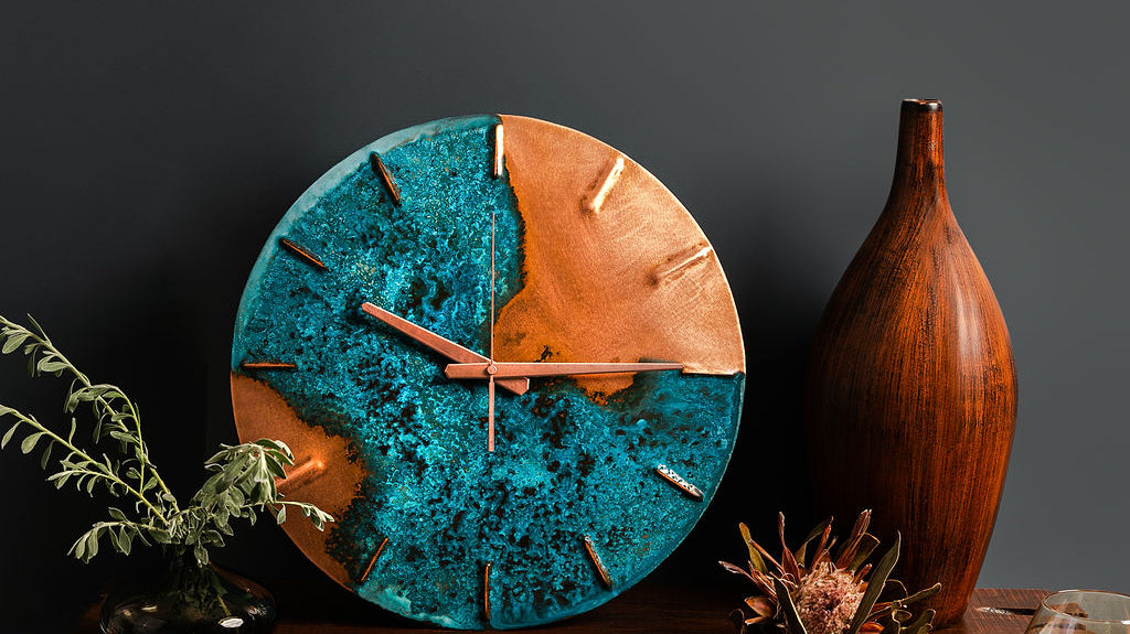 Styling Your Space with a Copper Clock from Empire Copper